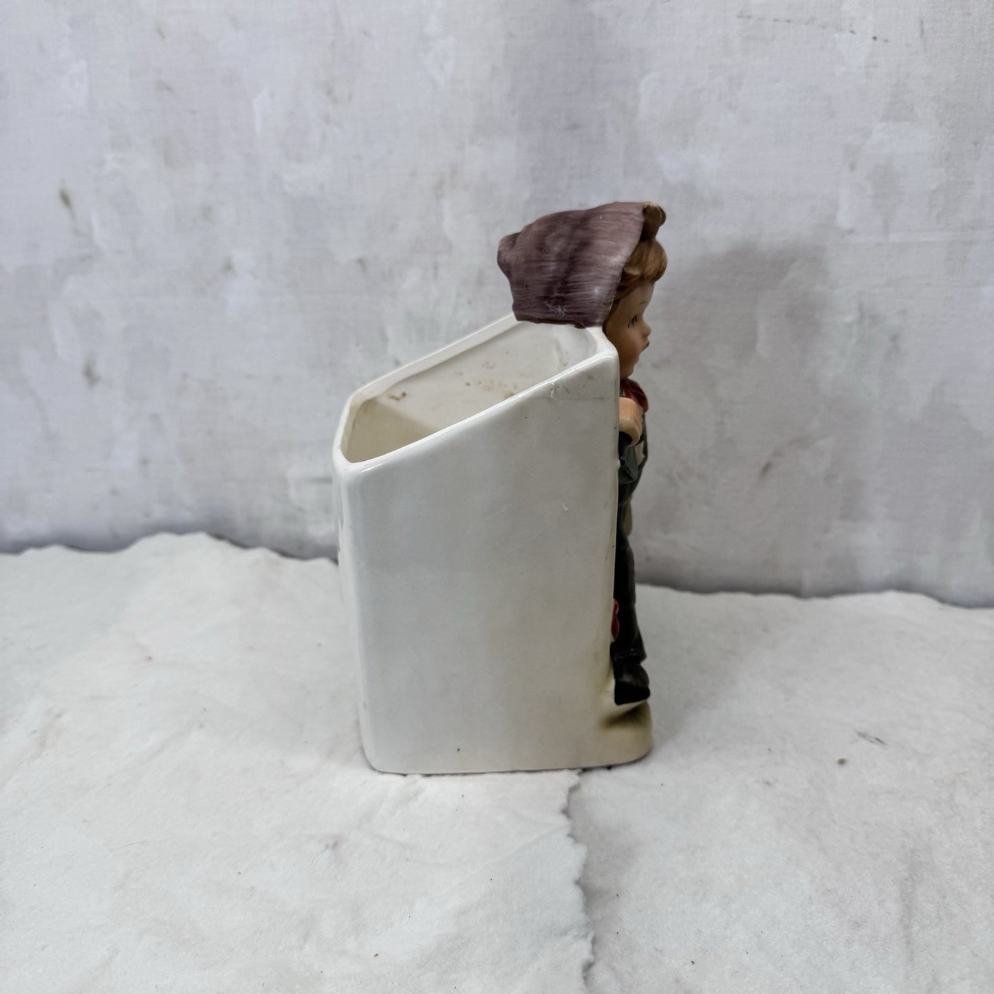 Napcoware Little Boy Planter Vintage 