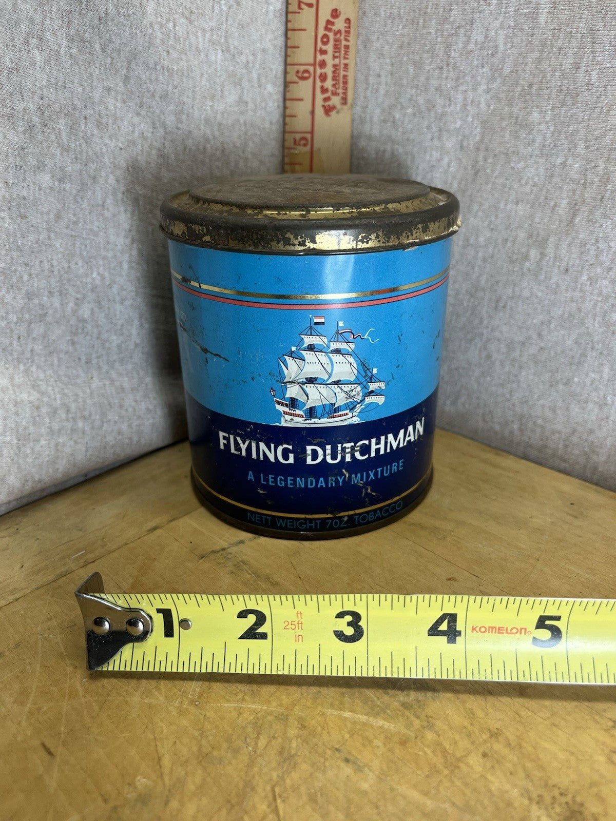 Flying Dutchman Empty Vintage Tobacco Tin