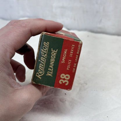 Remington Kleanbore Police Service Box Empty Vintage