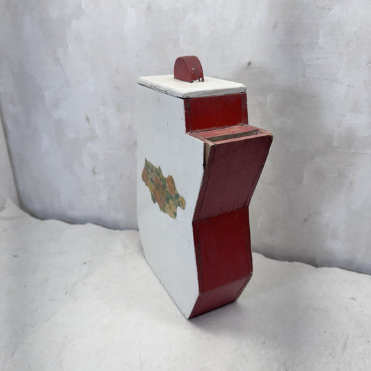 Laundry Chip Soap Dispenser Wooden Vintage