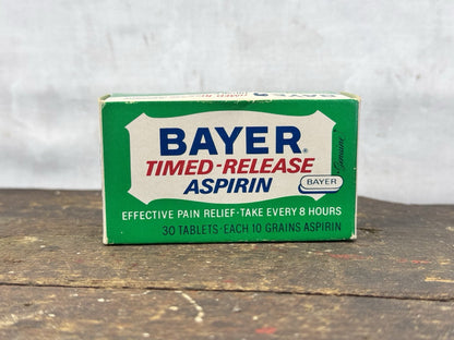 vintage Nos Bayer  Medical Full Box #1005