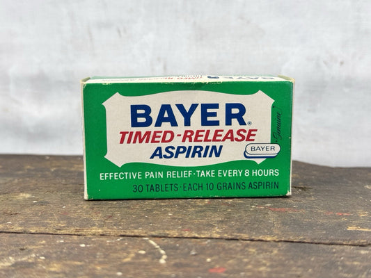 vintage Nos Bayer  Medical Full Box #1005