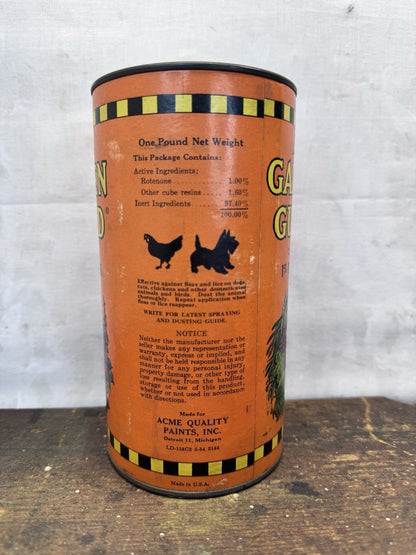 Acme Garden Guard Container Vintage #1057