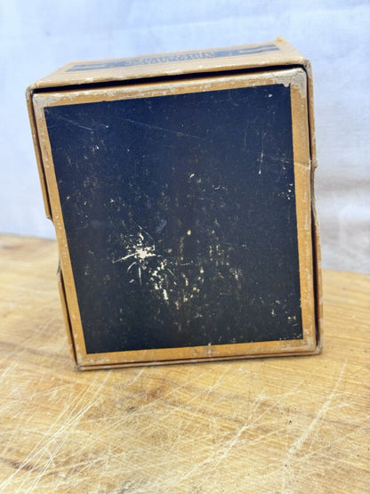 Mansfield Motor Clock Box EMPTY Vintage #1266
