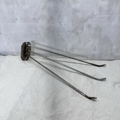 Vintage Metal Three Tier Wall Towel Bar Hanger