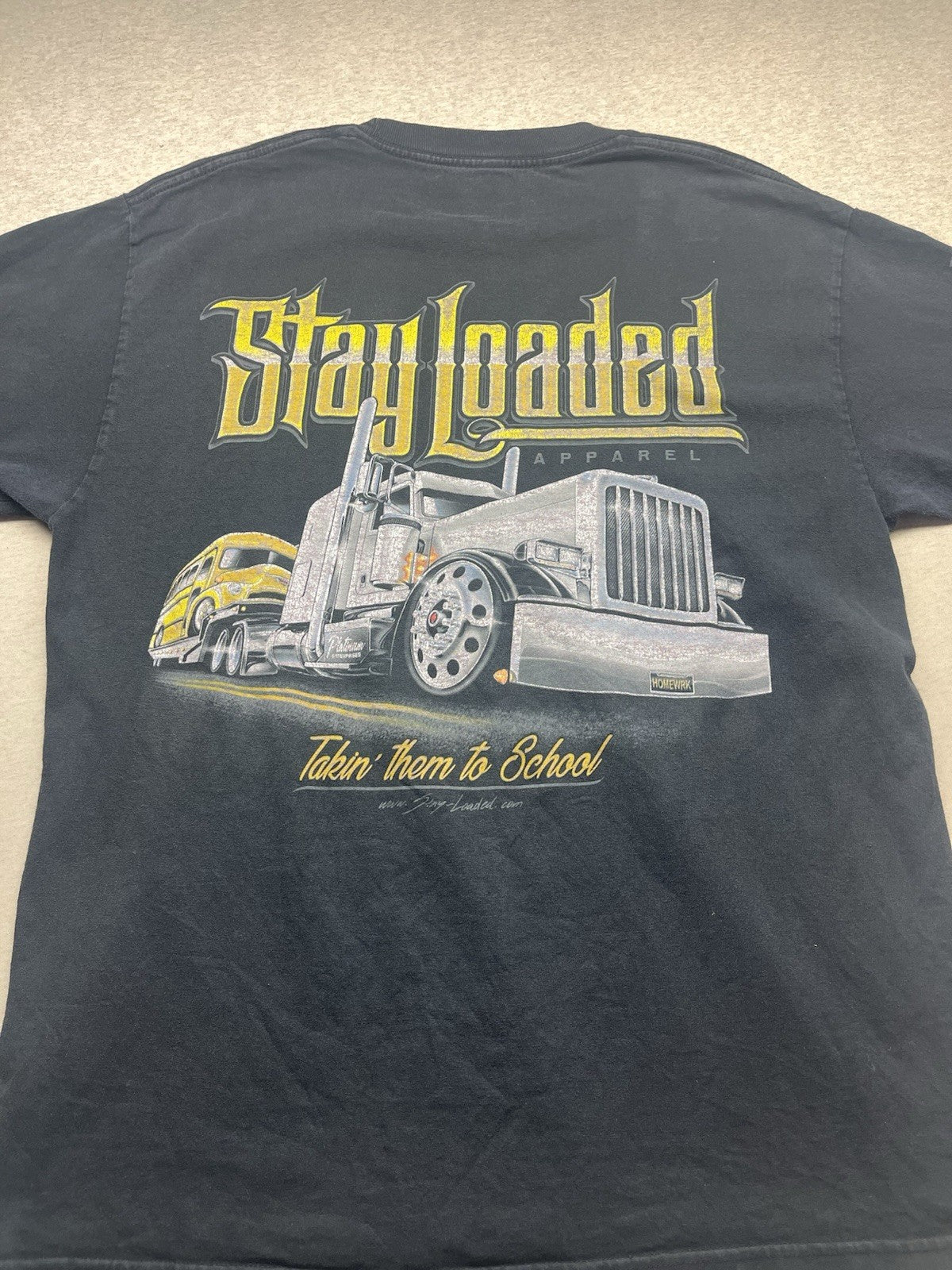 Stay Loaded Lg Men’s Black Tshirt