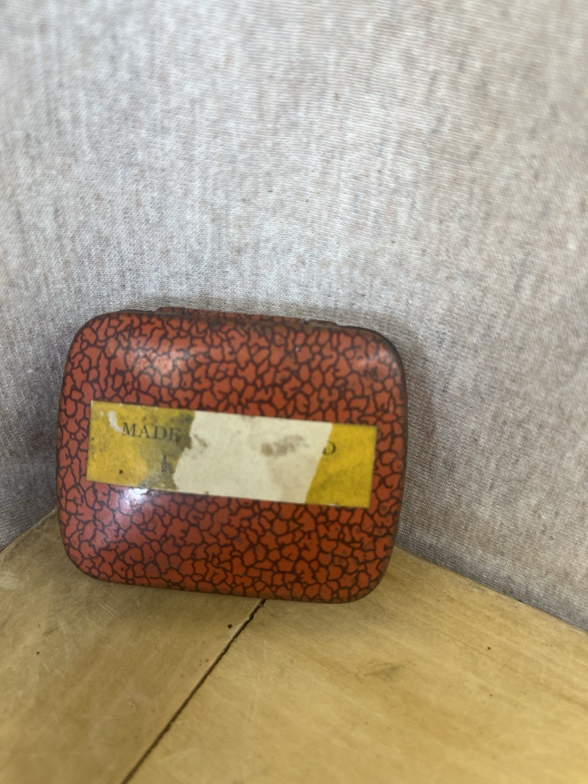 Vintage Dr Rumney’s Pure Tobacco Snuff Mentholyptus Empty Tin Illingworth