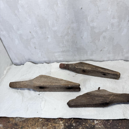 Wooden Vintage Insulator Posts Peg