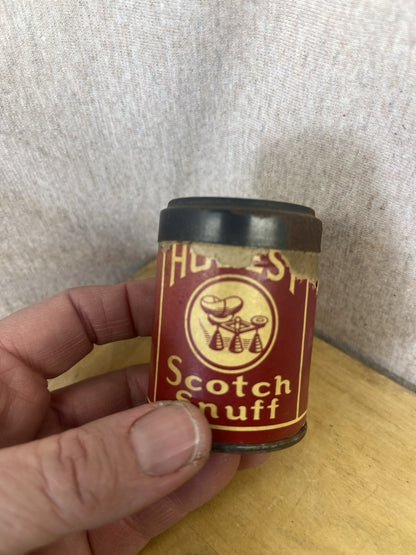 Honest Empty Scotch Snuff Tin