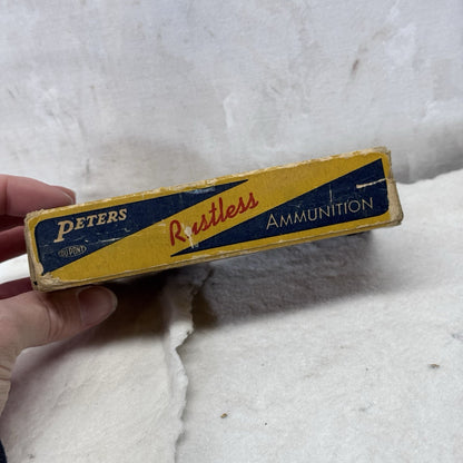 Peters High Velocity Cartridges Shell Box Empty 