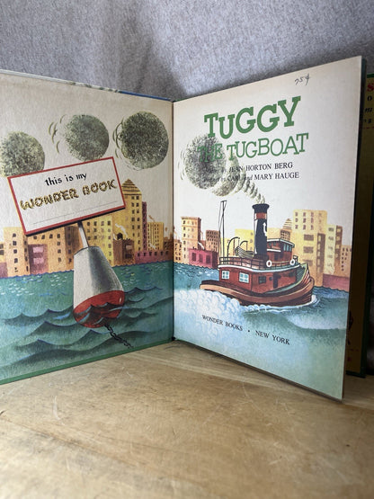 Tuggy  The Tugboat Hardcover Wonder Book