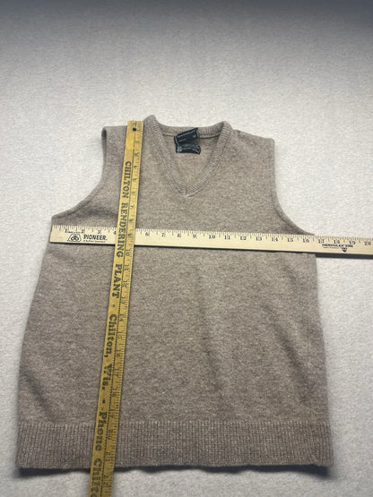 1960s, 70s Men’s Tan Wool Knit Vest