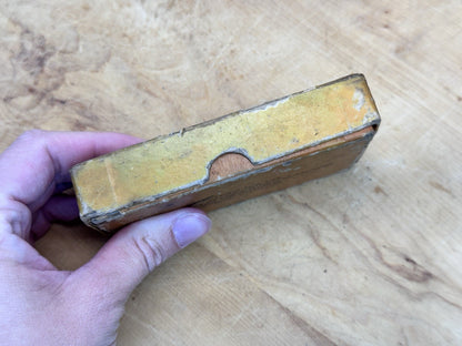 Sharpening Stone With Box Antique #1421