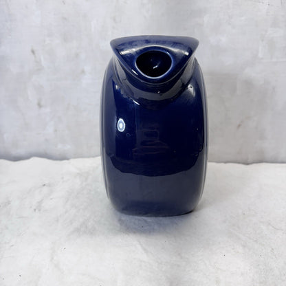 Blue Fiesta Disc Pitcher Vintage 