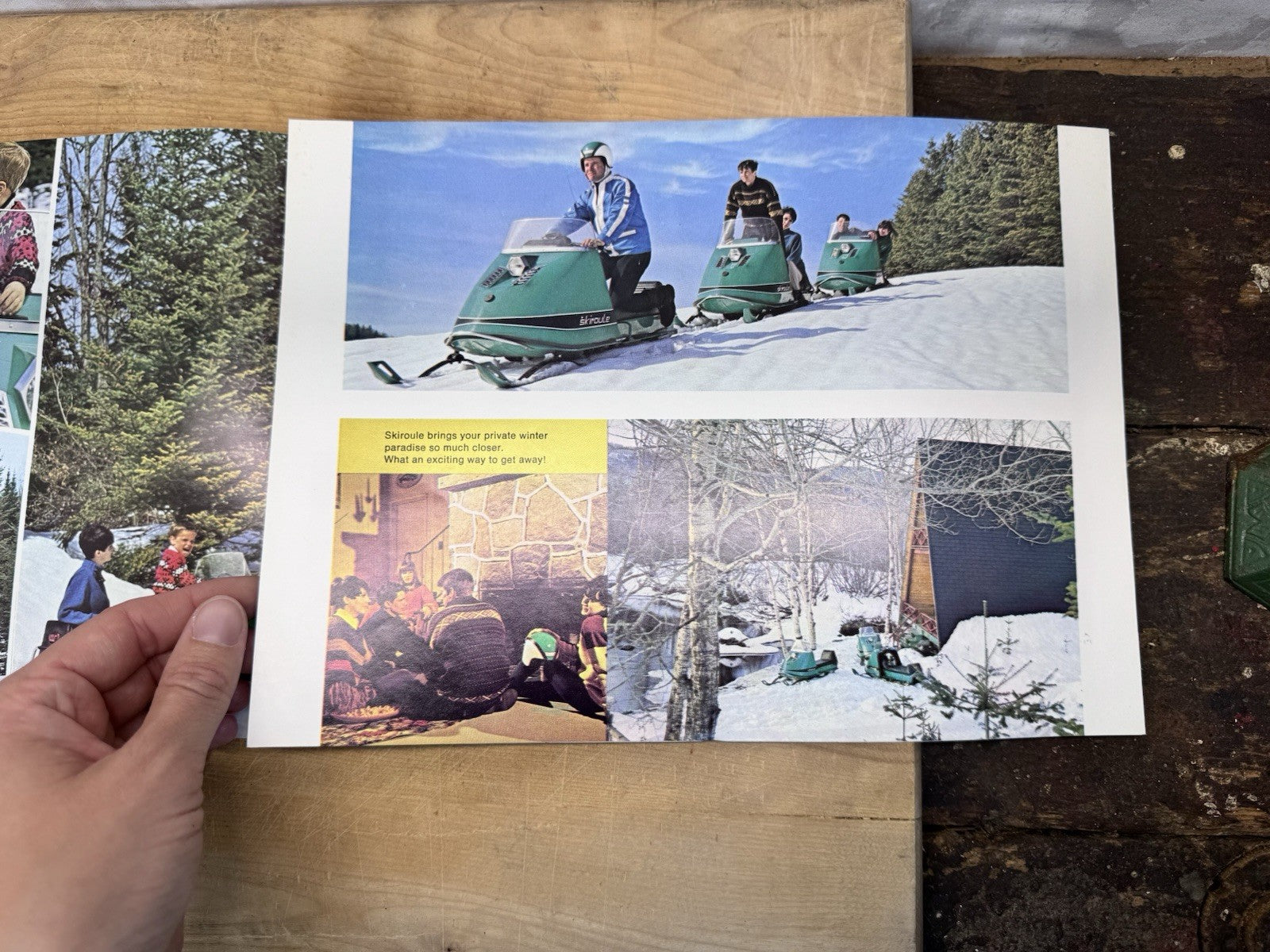 1969 Skiroule Brochure Pamphlet NOS #1499