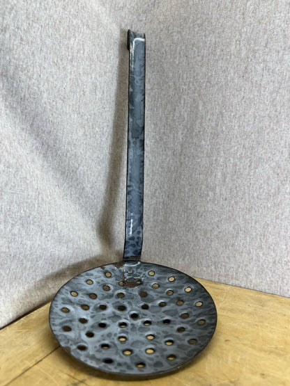 Grey Enamel Strainer 