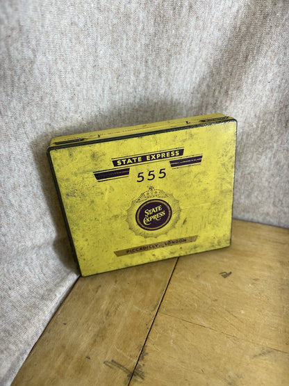 State Express 555 EMPTY Tobacco Tin