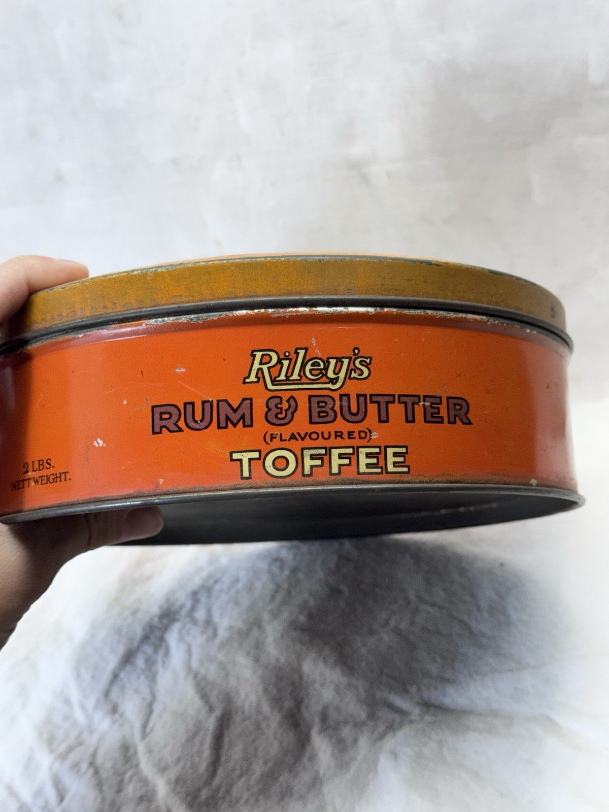 Riley’s Rum & Butter Toffee Tin Vintage #S-1958