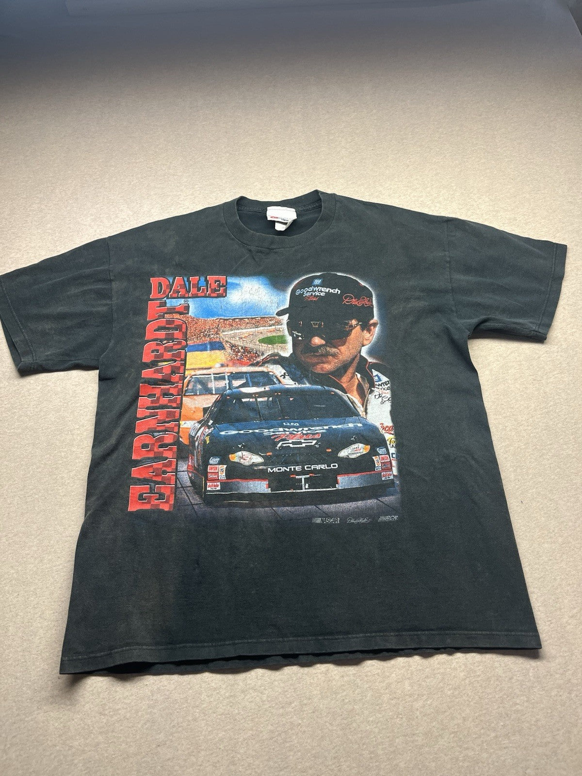 Vintage Competitors View Men’s Lg Dale Earnhart Blk Tshirt