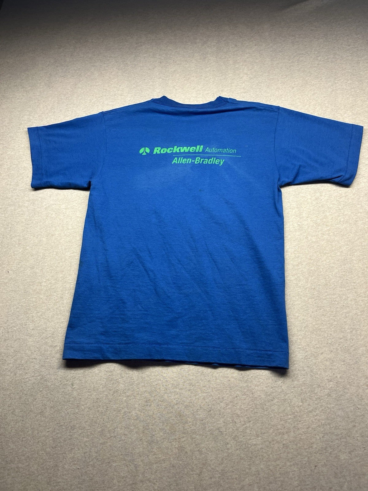 1990s Youth Blue Knit Tshirt