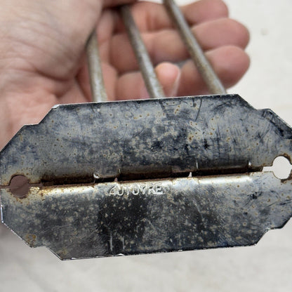 Vintage Metal Three Tier Wall Towel Bar Hanger