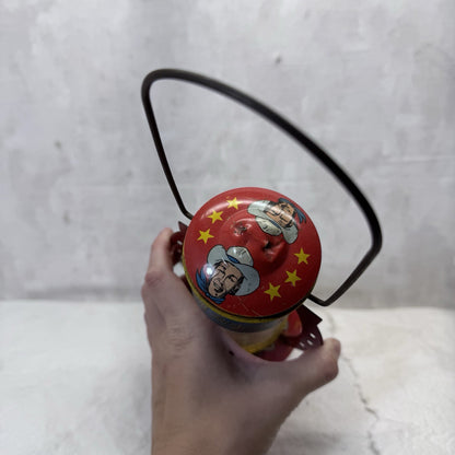 Roy Rogers Ohio Arts Tin Litho Child’s Toy Lantern  Vintage