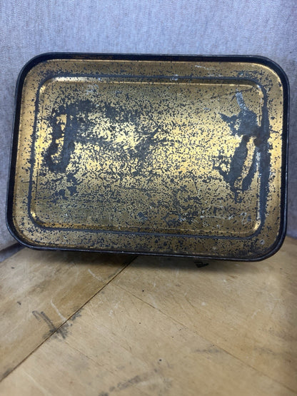 Lucky Strike Empty Tobacco Tin Vintage 