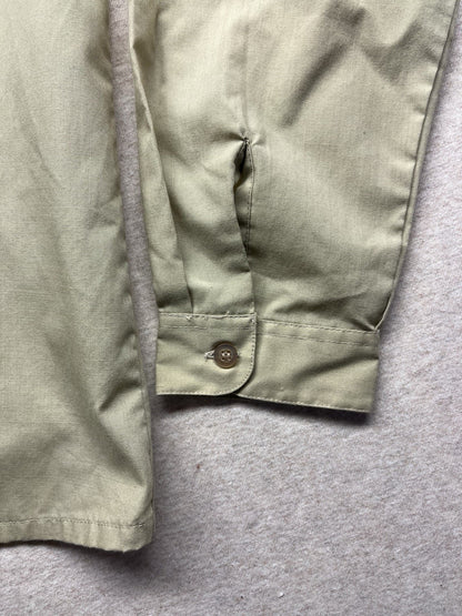 1970s Women’s Tan Cotton L Sleeve Shirt