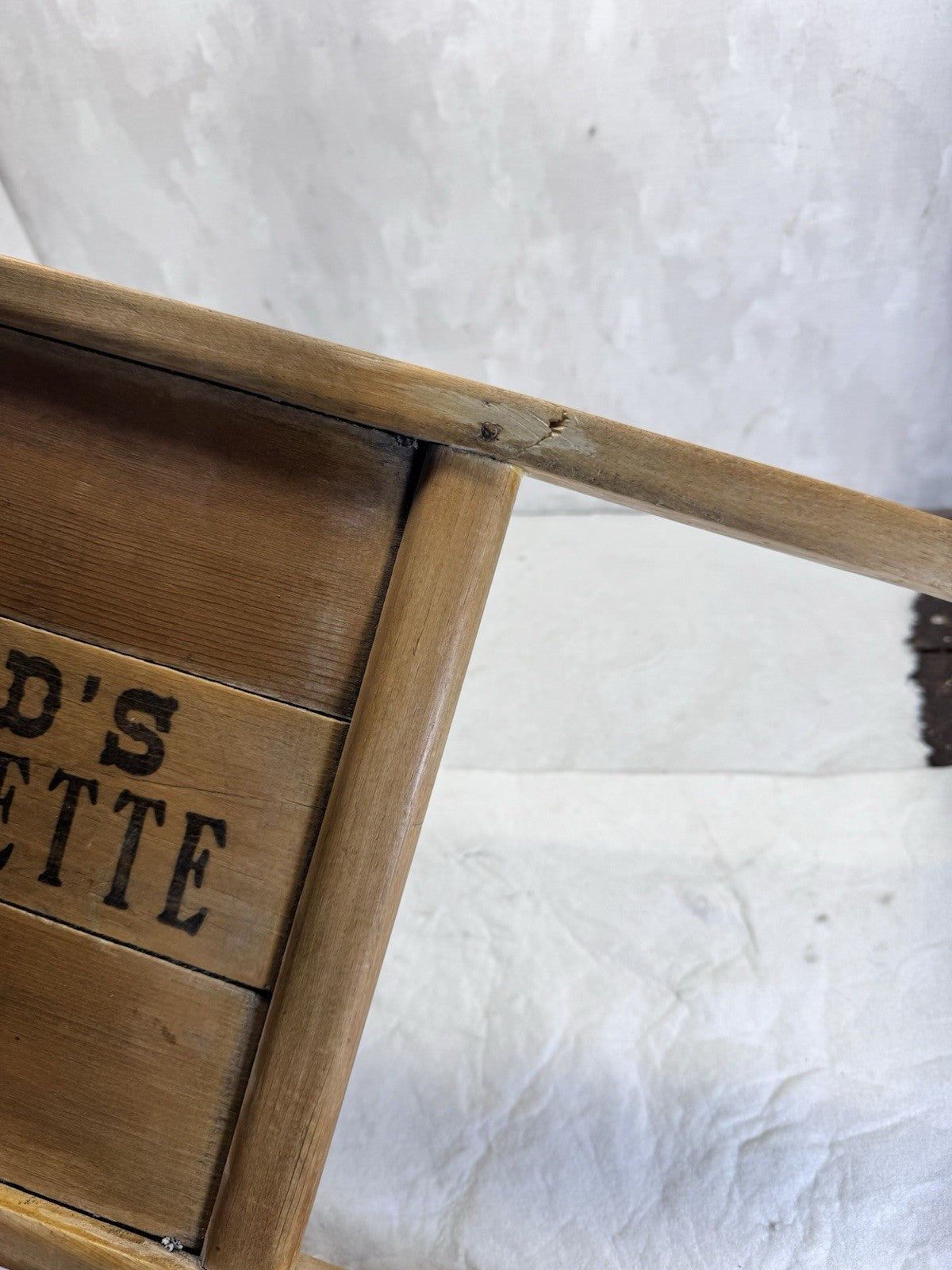 Goulds Kitchenette Wooden Washboard Vintage REPAIRED