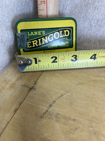 Lanes Eringold Empty Cut Plug Tobacco Tin