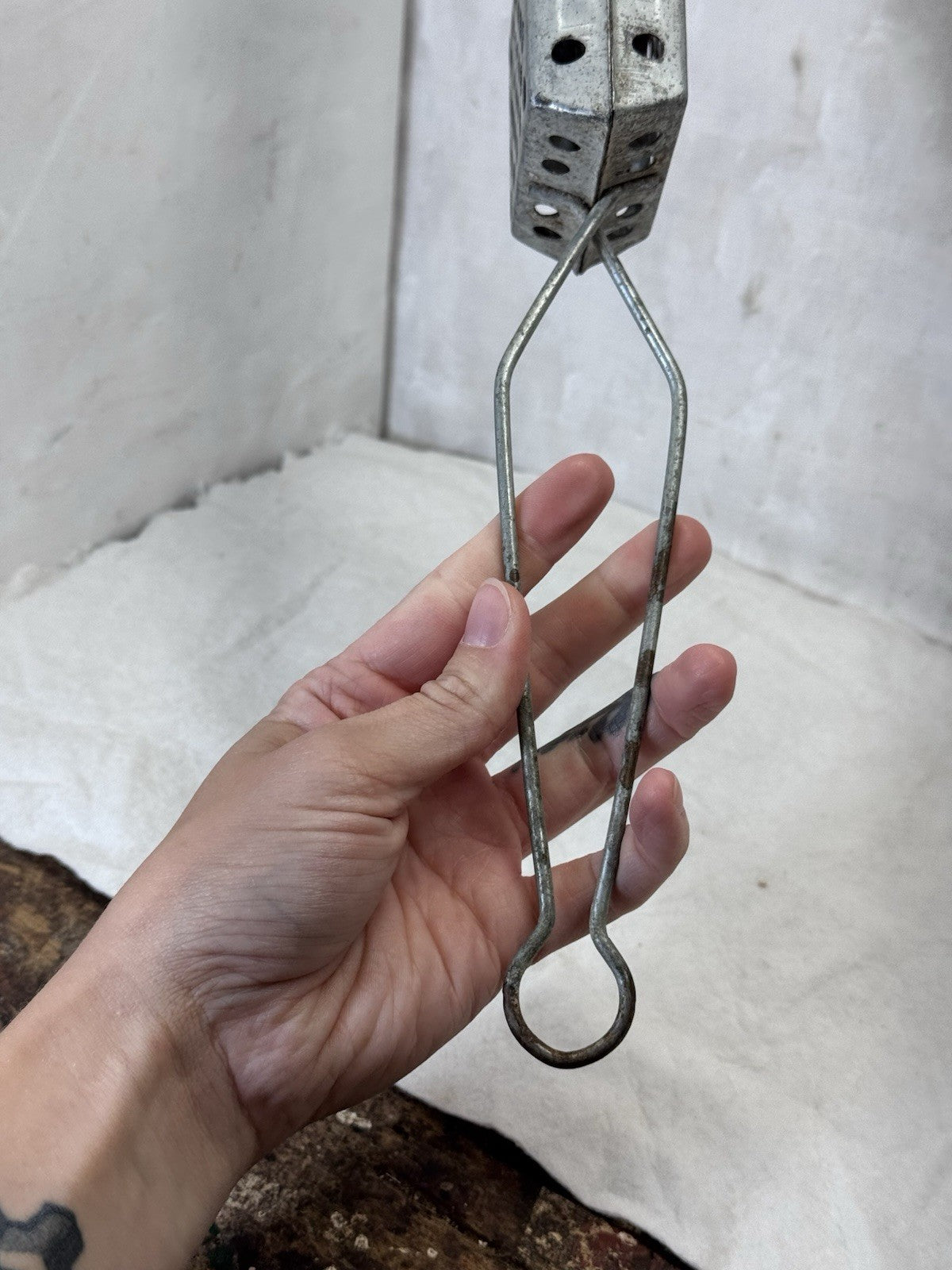 Metal Vintage Soap Saver 