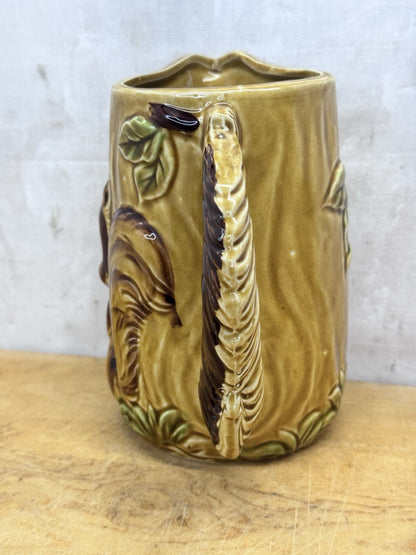 Ceramic Squirrel Pitcher Vintage #1116