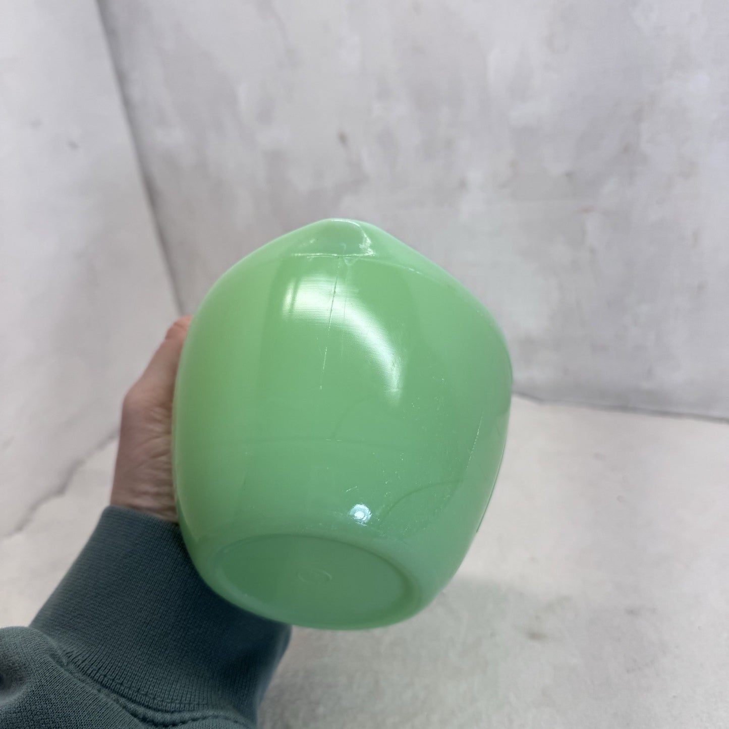 McKee Jadeite Green Measuring Glass Cup Vintage Glows