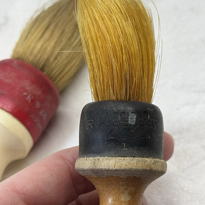 Three Vintage Shaving Brushes 