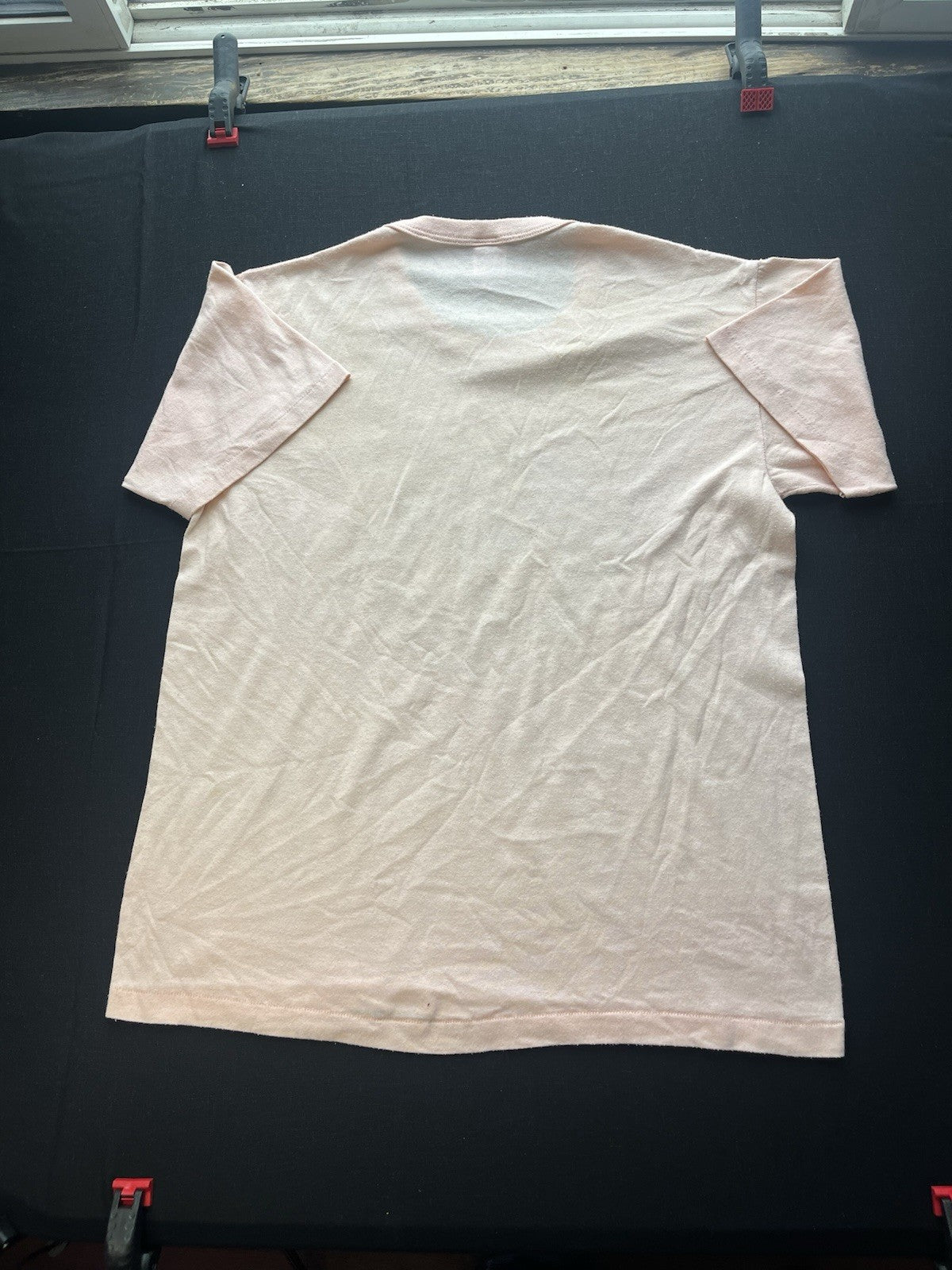 1980s Pink S Sleeve Cheer & Pom Athletic Tshirt