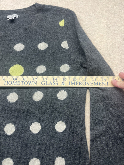 Haloger Women’s Cashmere Medium Petite Grey Sweater