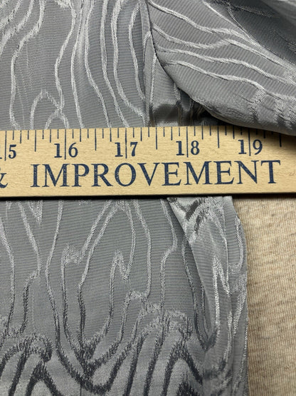 1970s, 80s Women’s Grey Nylon L Sleeve Padded Top