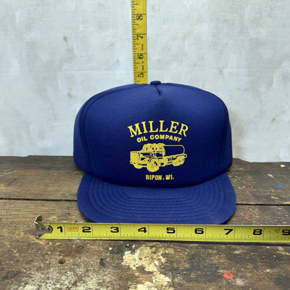 Miller Oil Company Ripon Wisconsin SnapBack Hat Vintage NOS