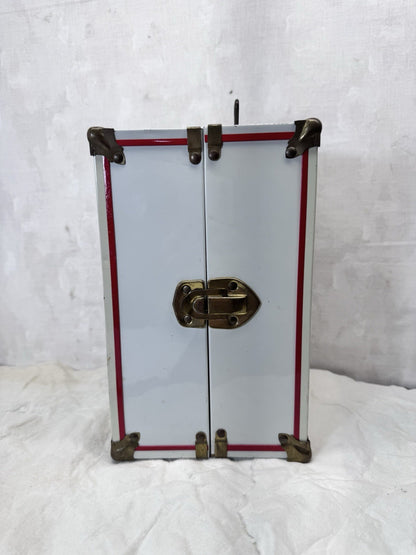 Vintage Doll Carrying Suitcase Toy Kids #S-1775