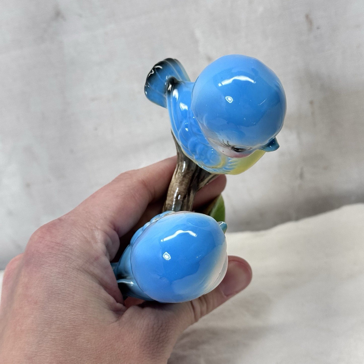 Norcrest Bluebirds On Branch Figurine Vintage