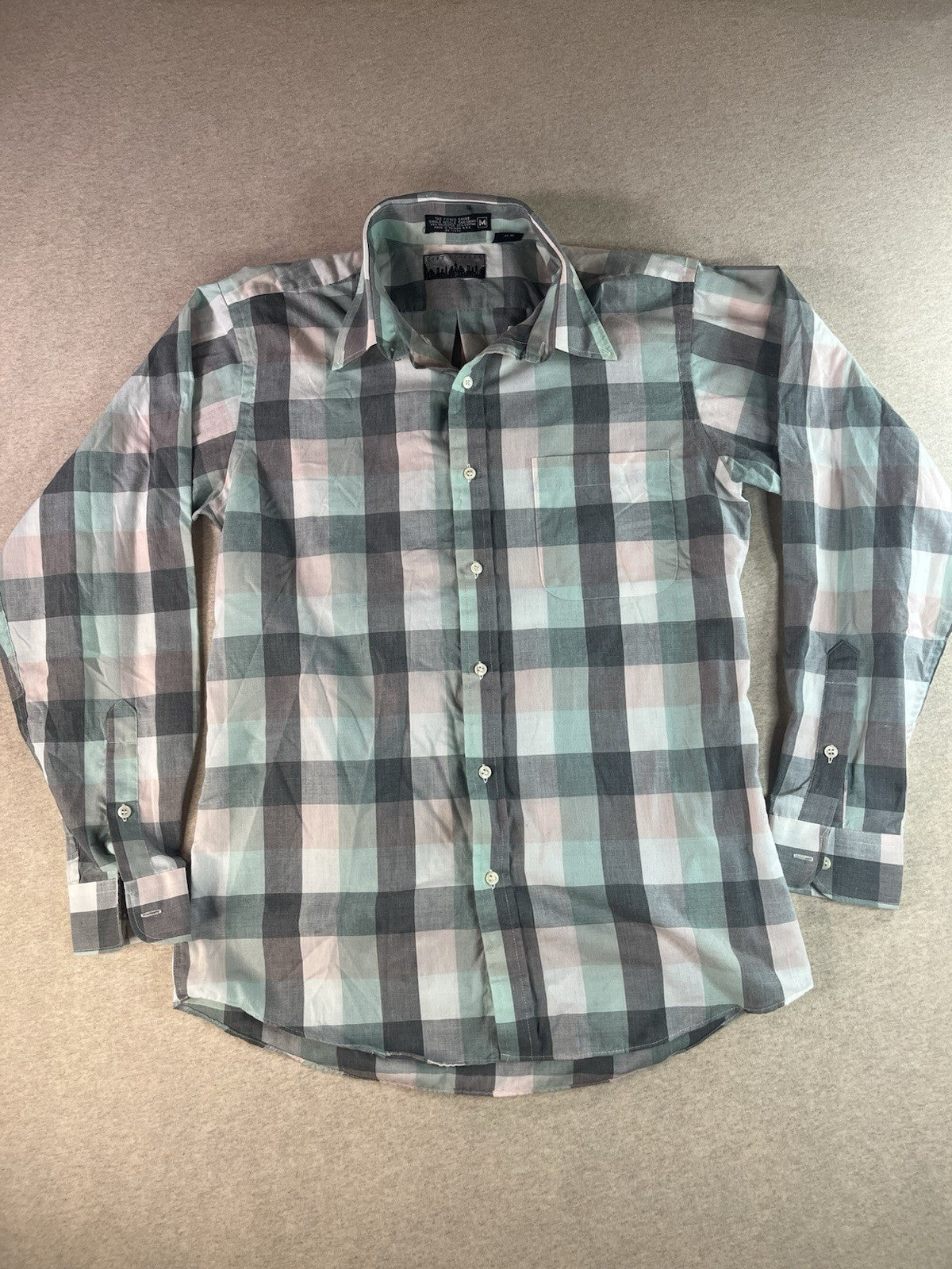 Mens Vintage City Street Shirt