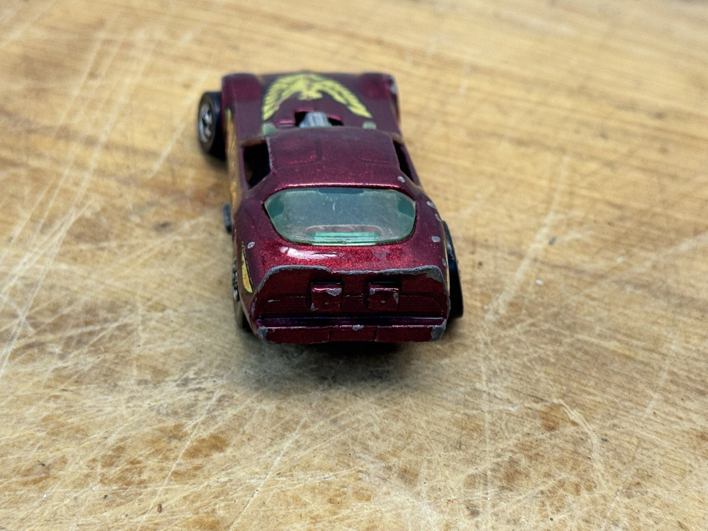 1977 RARE Hot Wheels Metallic Red Hot Bird Trans Am Firebird #1294
