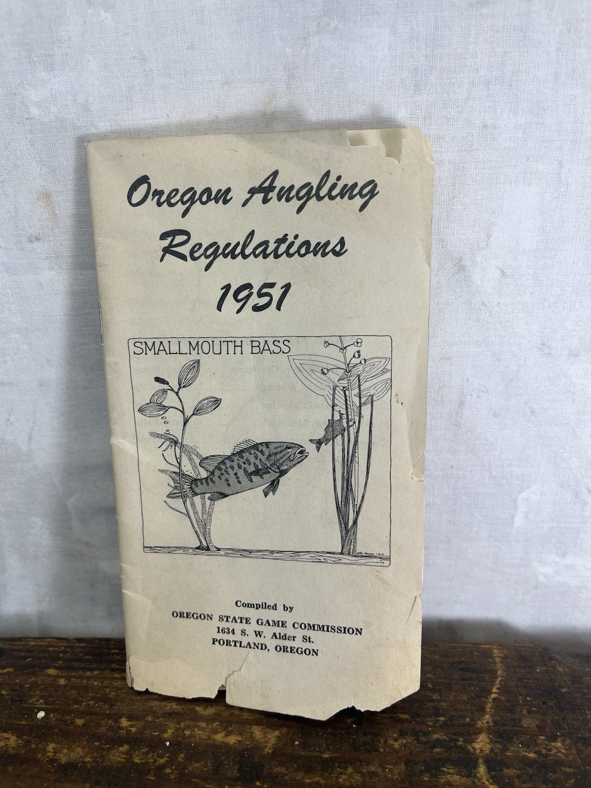 Oregon Anglers 1951 Pamphlet 