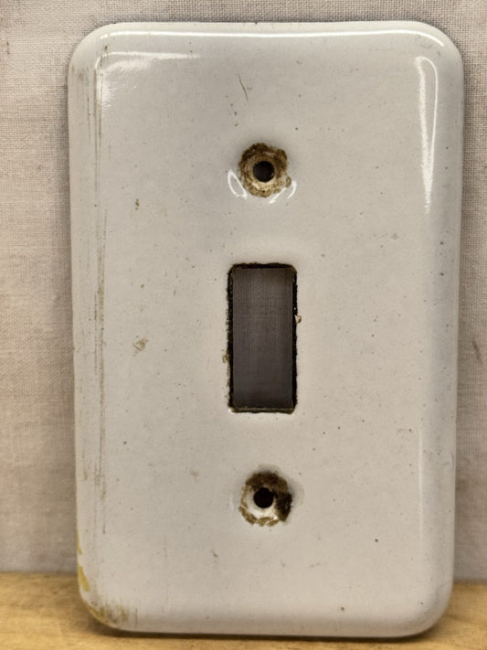 Porcelain Light Switch Plate Cover Antique #S-1527