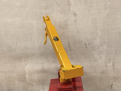 Vintage 1969 Lesney Matchbox No.42 Iron Fairy Crane Made in England
