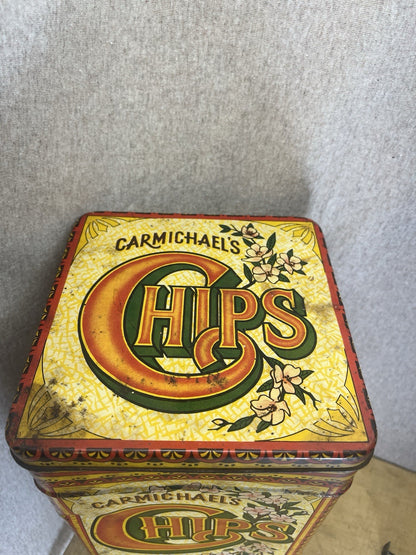 Carmichaels Chip Tin Vintage