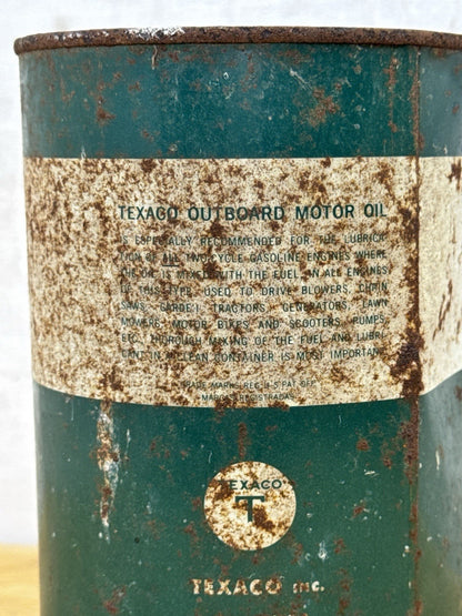 Texaco Outboard Motor Tin #1117