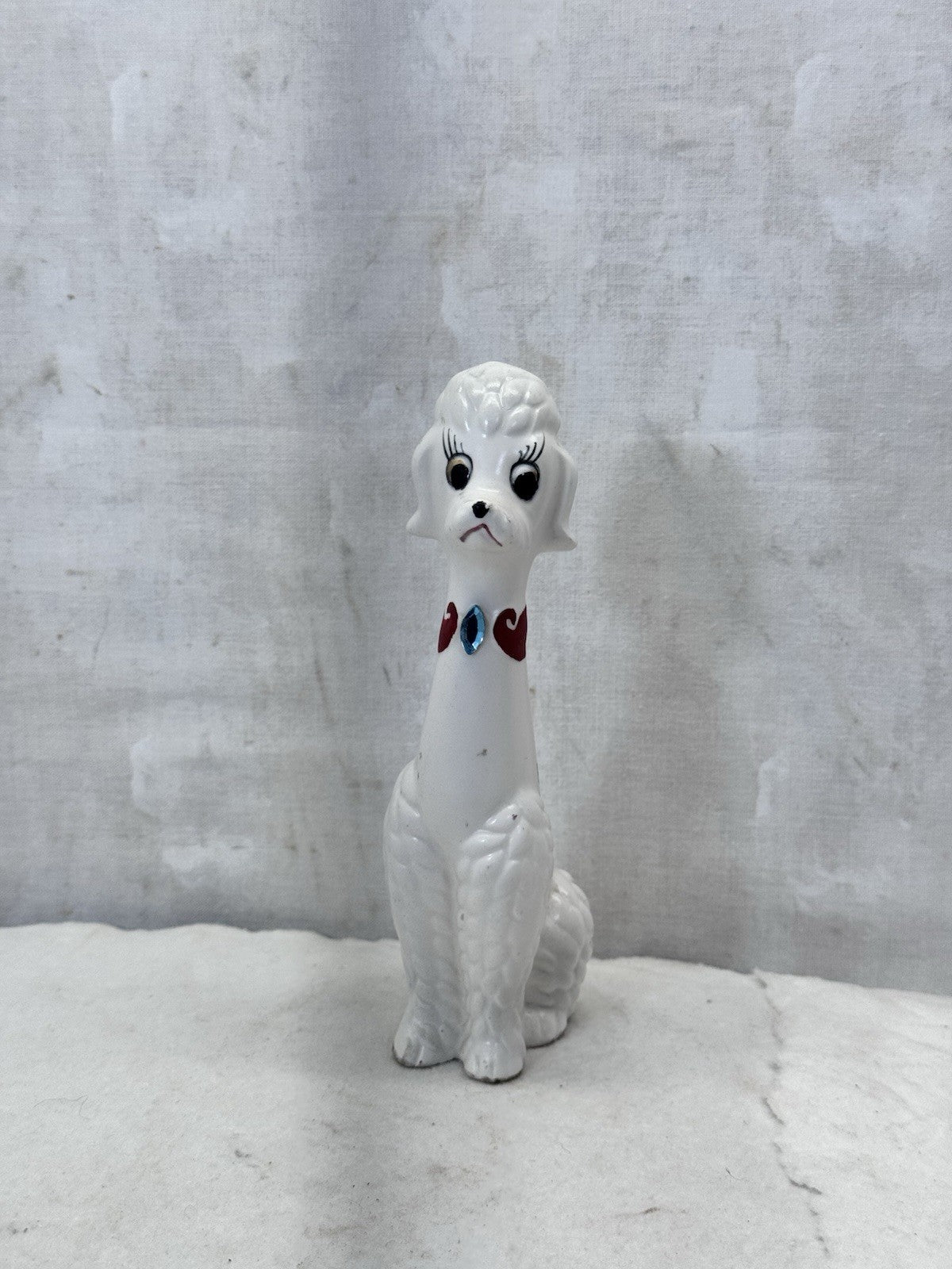 Napco Poodle Figurine Japan Vintage 