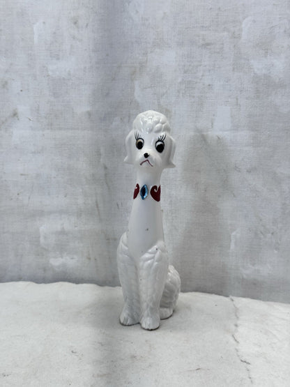 Napco Poodle Figurine Japan Vintage 
