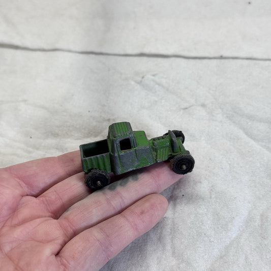 Vintage Tootsie Toy Green Truck 